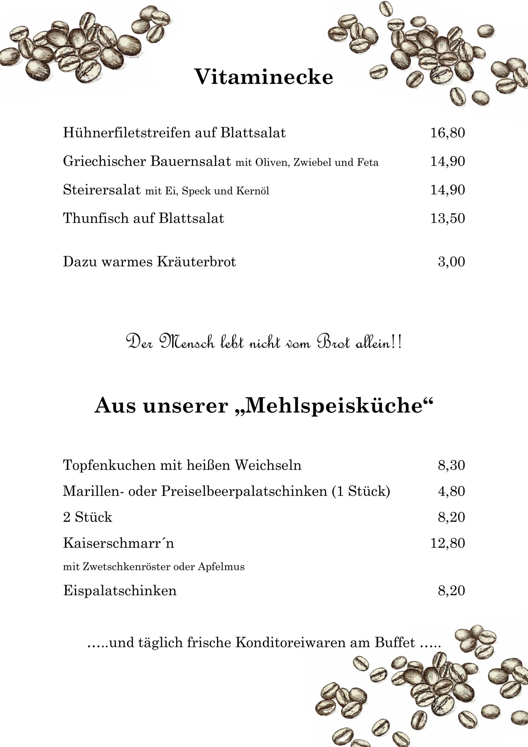 mehlspeisen